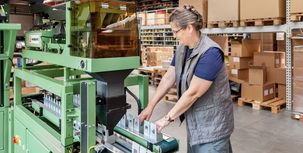 Mehr als 1.000 Kunden bedienen sich permanent aus dem HSB-Sortiment